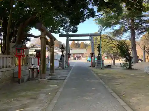 常陸第三宮　吉田神社の鳥居