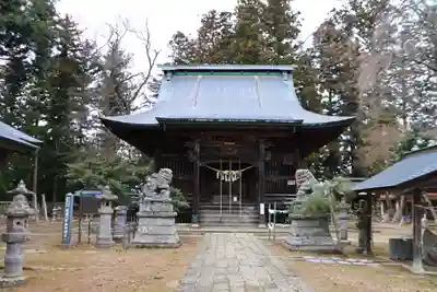 田村神社の本殿・本堂