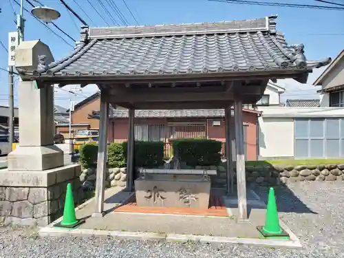 神明社（常滑神明社）の手水舎