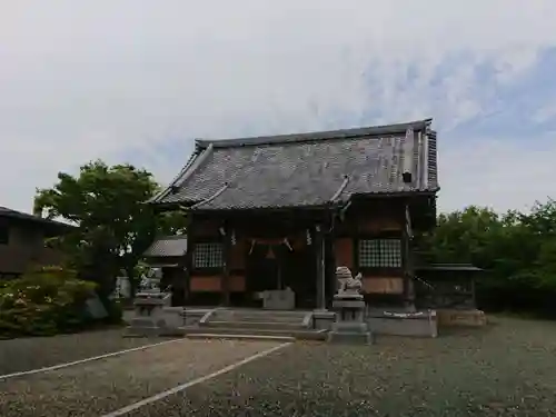 佐藤八幡社の本殿・本堂