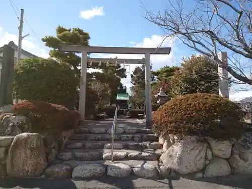 城南干拓神社の鳥居