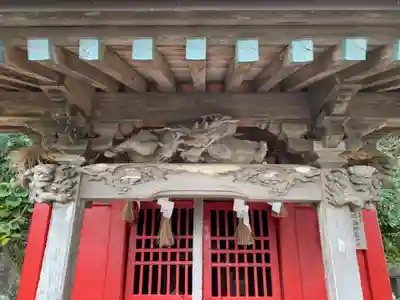 稲荷神社の芸術