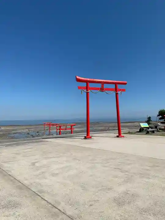 大魚神社の鳥居