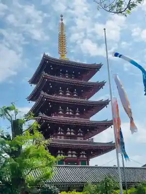 浅草寺の塔