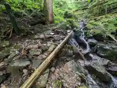 加蘇山神社 奥ノ宮の自然