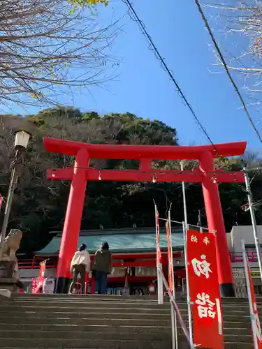 徳島眉山天神社の鳥居