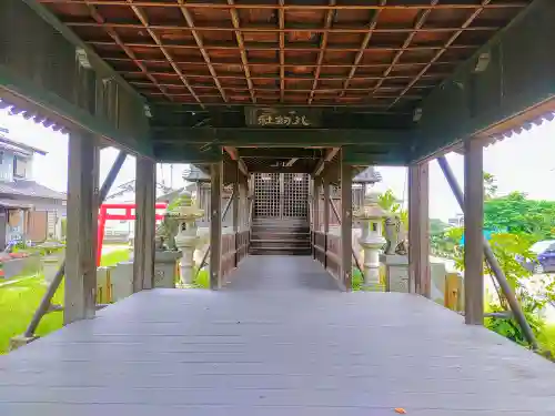 八劔社（中三宅）の本殿・本堂