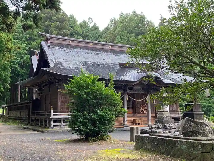 一条八幡神社の本殿・本堂