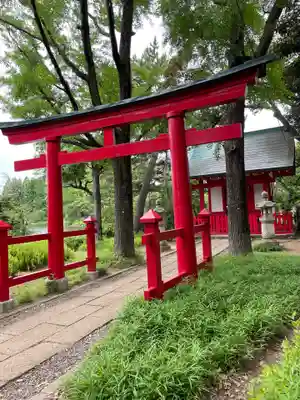 洗足池弁財天の鳥居