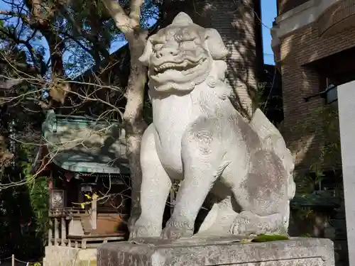 菅生神社の狛犬