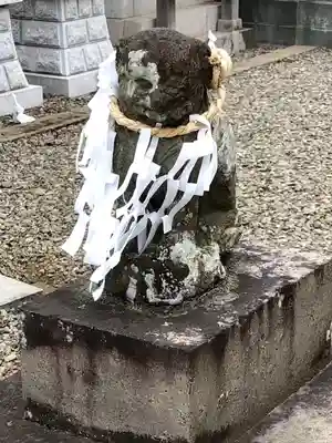 白山神社の狛犬