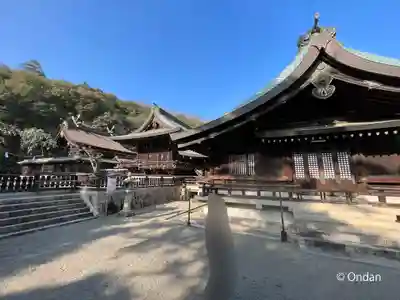 吉備津彦神社の本殿・本堂
