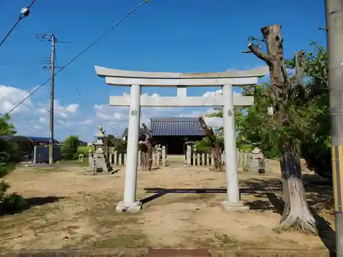 五社大神社の鳥居