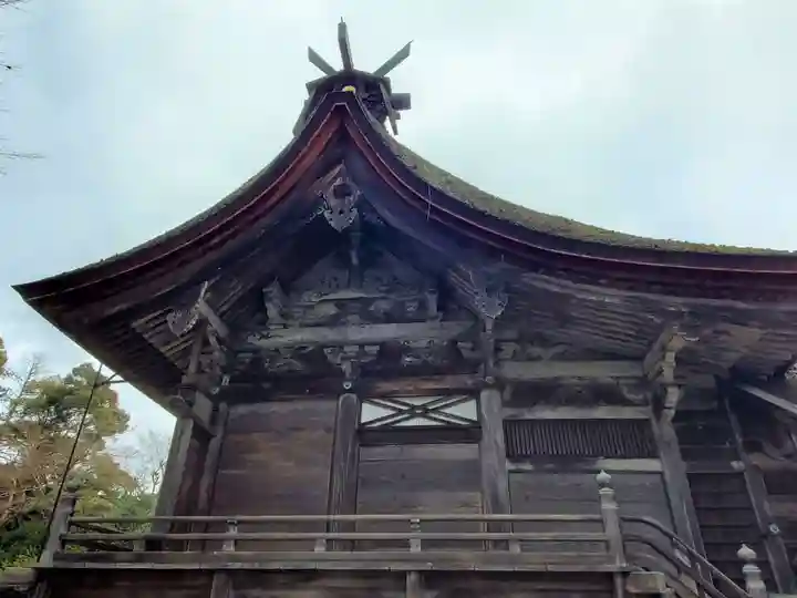 柏原八幡宮の本殿・本堂