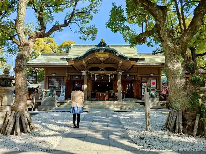 高津宮の本殿・本堂