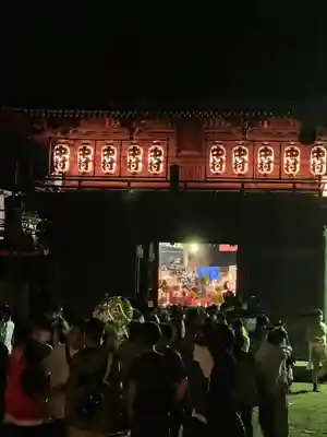 松原八幡神社の山門・神門