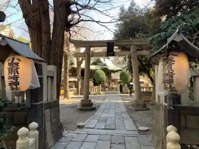 小野照崎神社の鳥居