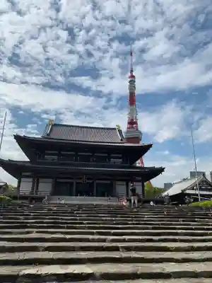 増上寺の本殿・本堂