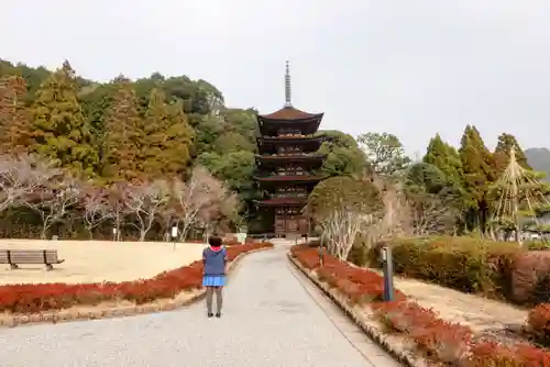 瑠璃光寺の塔