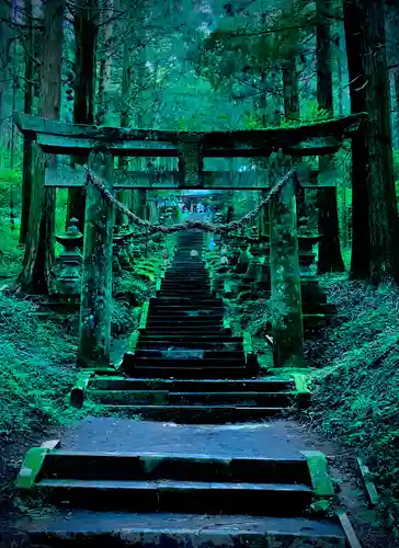 上色見熊野座神社の鳥居