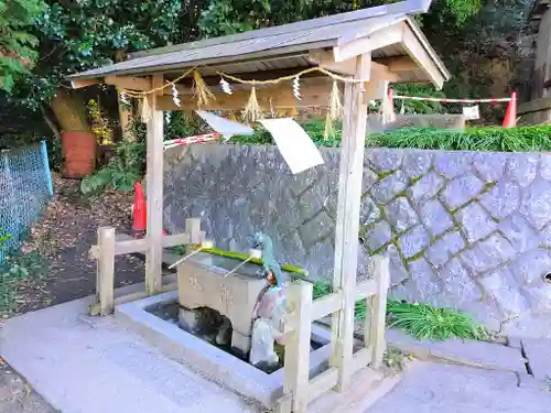 五郷社の手水舎