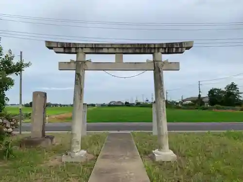 水神社の鳥居