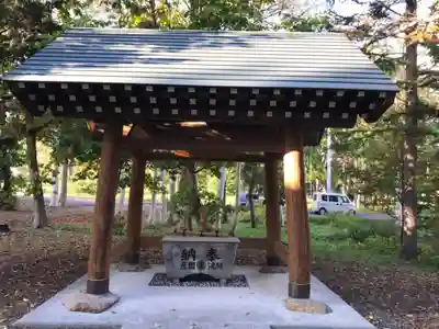 赤井川神社の手水舎