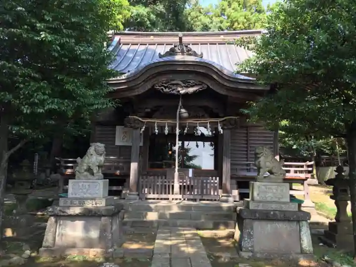 居神神社の本殿・本堂