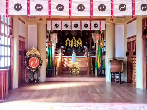 八柱社の本殿・本堂