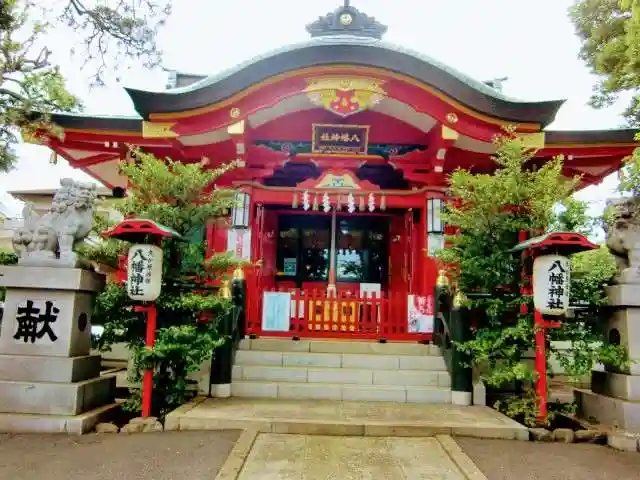 久が原西部八幡神社の本殿・本堂
