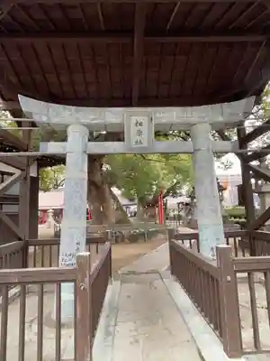 佐嘉神社・松原神社の鳥居