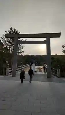 伊勢神宮内宮(皇大神宮)の鳥居