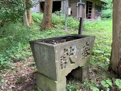 熊野神社の手水舎