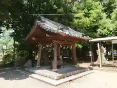 八幡社（牛田八幡社）の手水