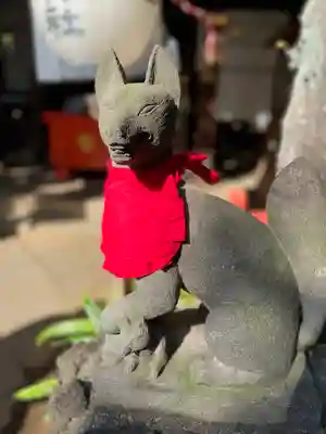 花園稲荷神社の狛犬