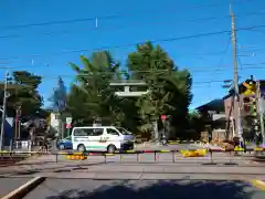 葛飾八幡宮の鳥居