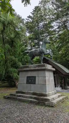 帯廣神社の狛犬