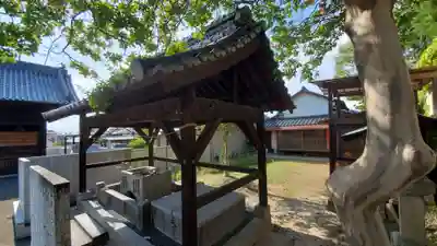 田潮八幡神社の手水舎