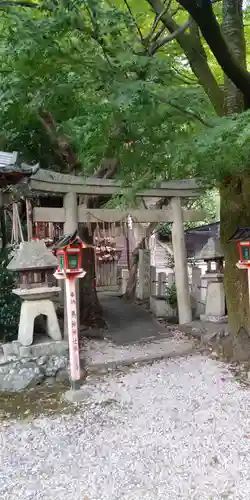 長等神社の鳥居