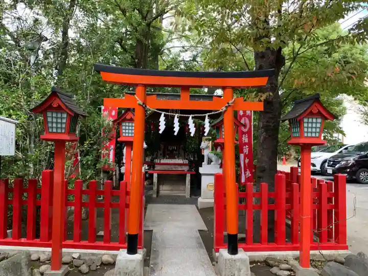 新田神社の鳥居