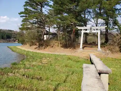 桜ヶ池神社の鳥居