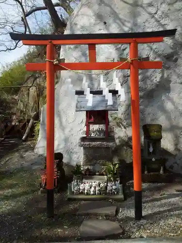 雷神社の鳥居