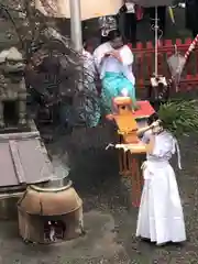 開口神社のお祭り