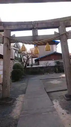 庄春日神社の鳥居