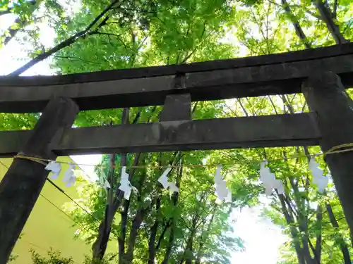 前沢八幡神社の鳥居