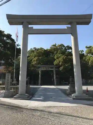 宇夫階神社の鳥居