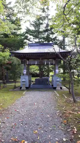 寿都神社の手水舎