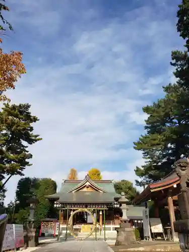 中野沼袋氷川神社の本殿・本堂