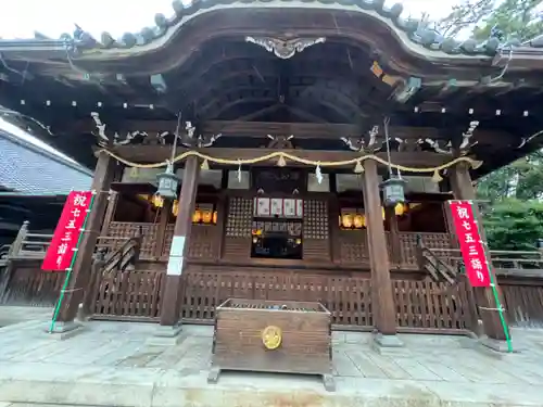 諏訪神社の本殿・本堂