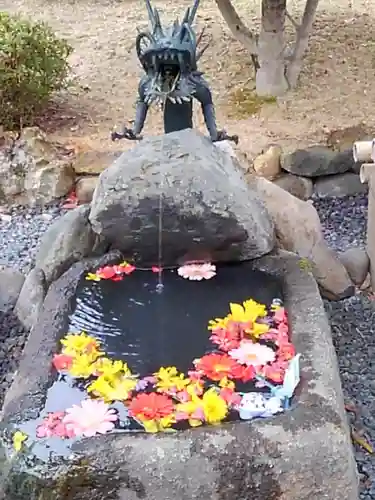 大鏑神社の手水